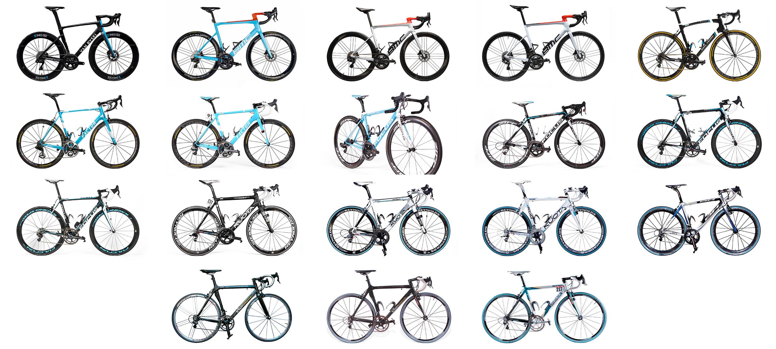 All Van Rysel bikes and equipment for the new Decathlon-AG2R